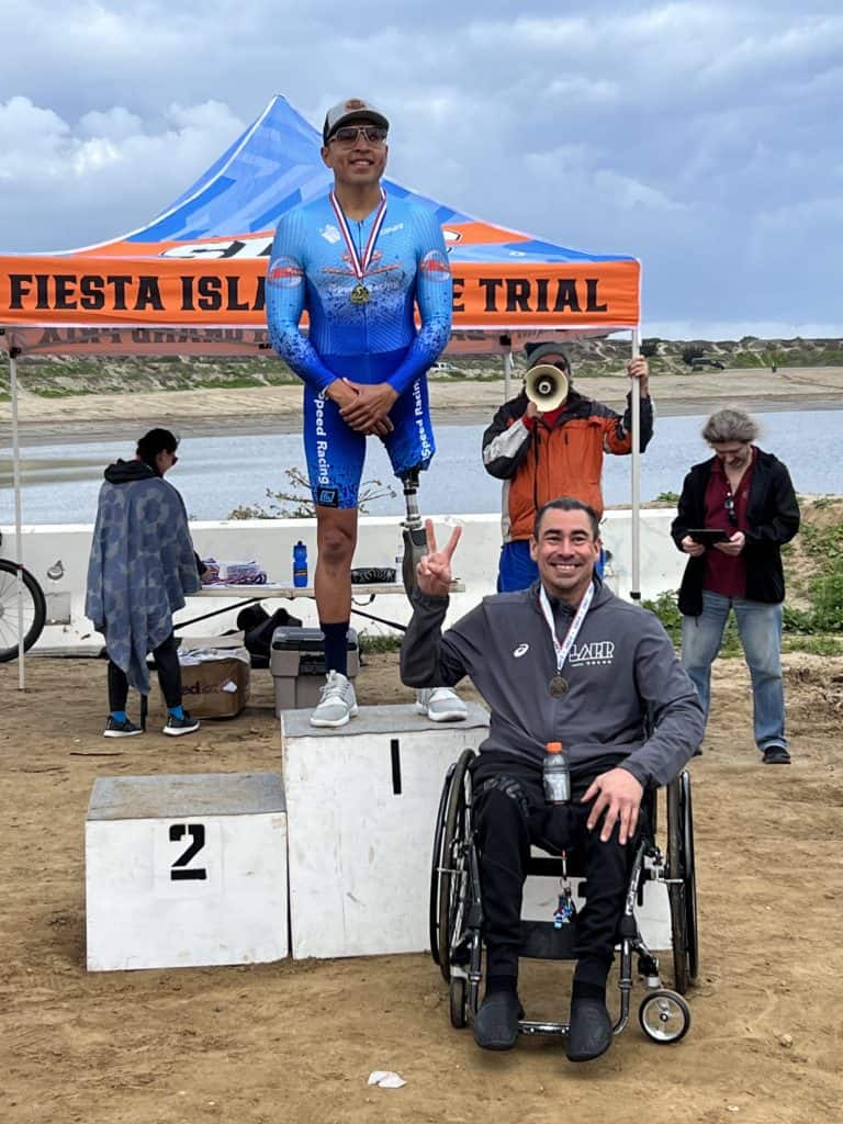 Josue first place at fiesta island time trial