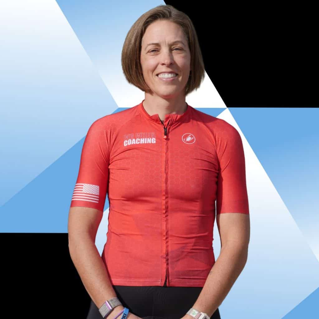 Joy McCulloh iSpeed FELT director in Big Wheel Coaching cycling jersey profile photo