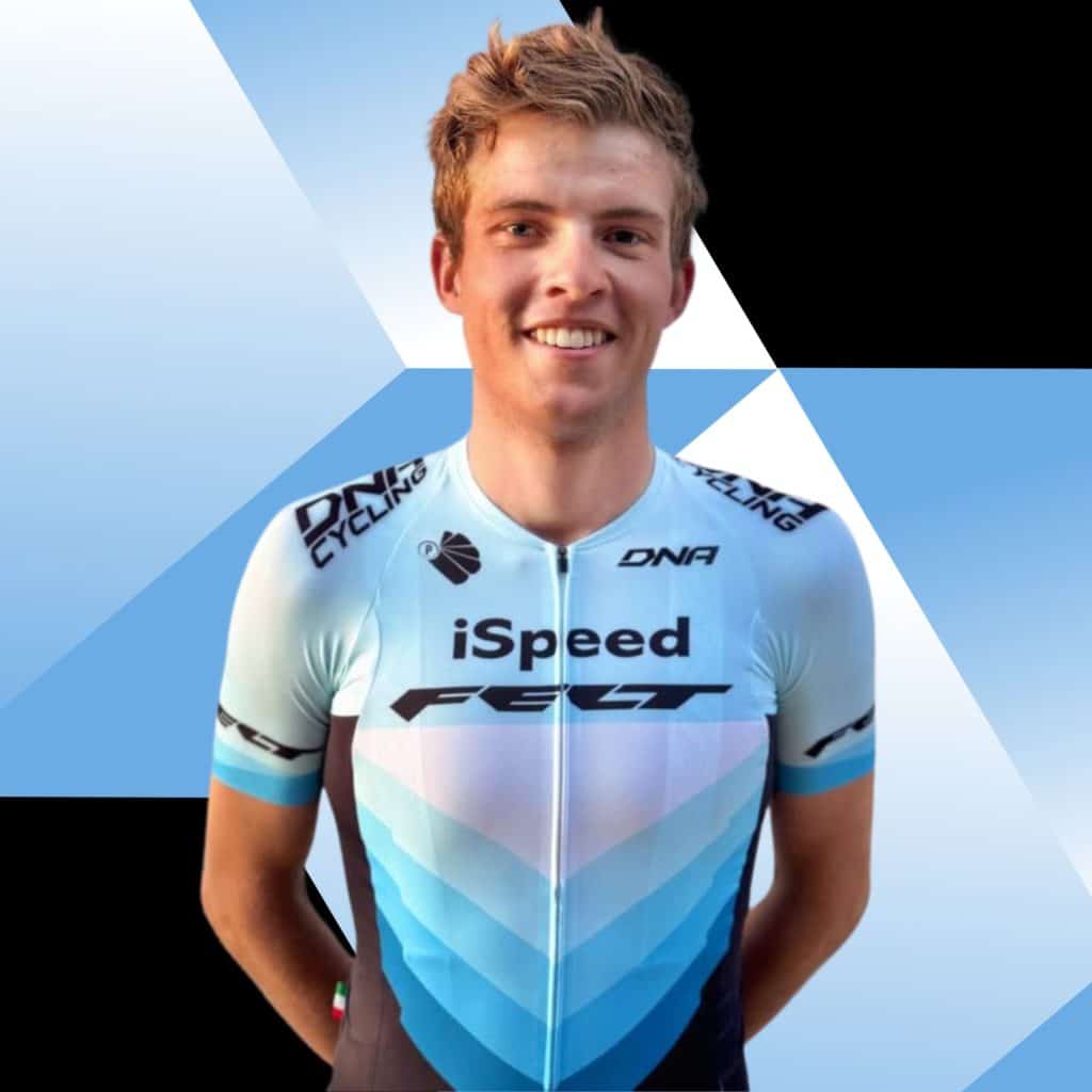 Dillon Geary iSpeed Felt cyclist